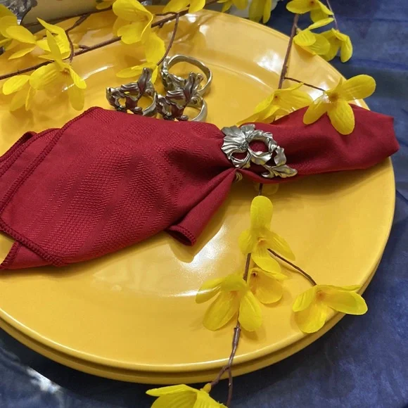 Pewter Napkin Rings - Picture 7 of 7